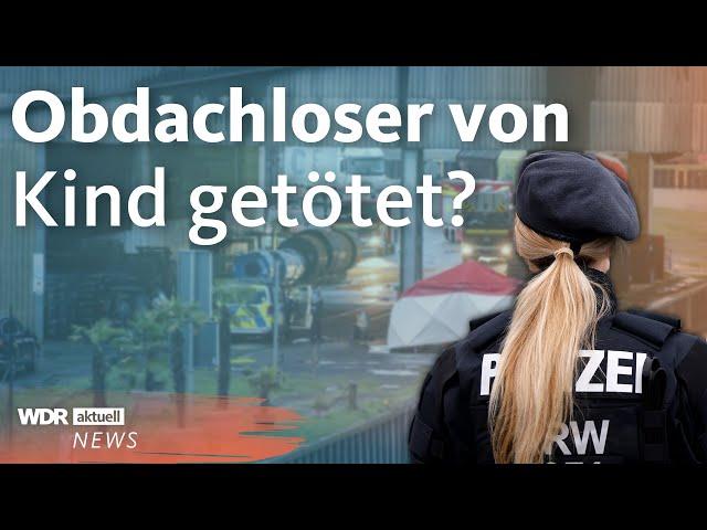 13-Jähriger soll Mann im Dortmunder Hafen erstochen haben | WDR Aktuelle Stunde