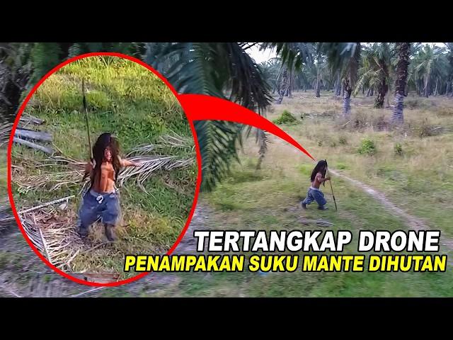 Terekam Drone Penampakan Suku Pedalaman di Hutan