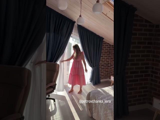 Вот такой у нас второй этаж очень стильно получилось #garden #gardenlife #дача #огород #shorts