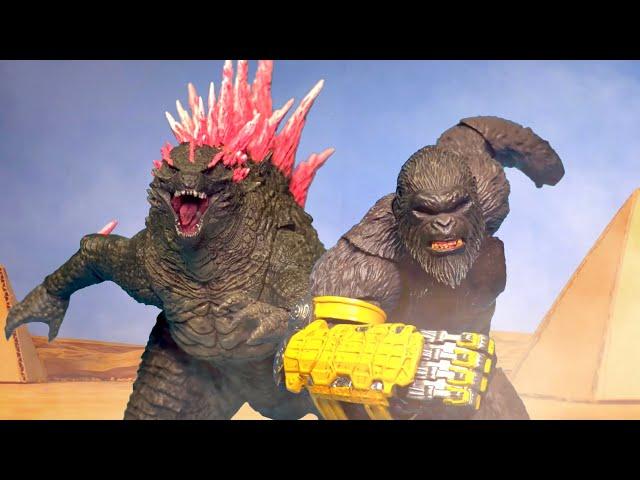 Godzilla x Kong: The New Empire | PART 2 | Stop motion Battle