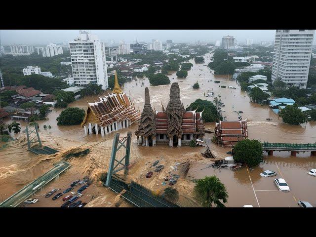 Now Thailand is paralyzed! Historic floods in Chiang Mai, thousands evacuated