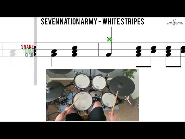 How to Play     Seven Nation Army   White Stripes