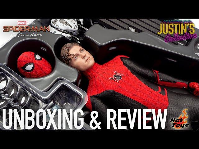 Hot Toys Spider-Man Upgraded Suit Far From Home Unboxing & Review