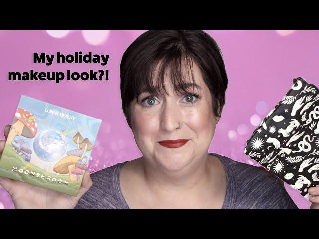 HOLIDAY MAKEUP LOOK TRIAL RUN?! | Ipsy October 2024