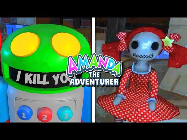 Amanda the Adventurer All Voicelines Blabbot & Doll (Showcase)