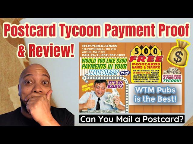 (WTM) Pubs - Postcard Tycoon | $300 Per Day System Payment Proof & Review 