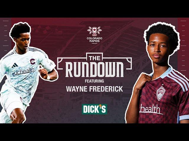 It’s just the start for Wayne Frederick | The Rundown