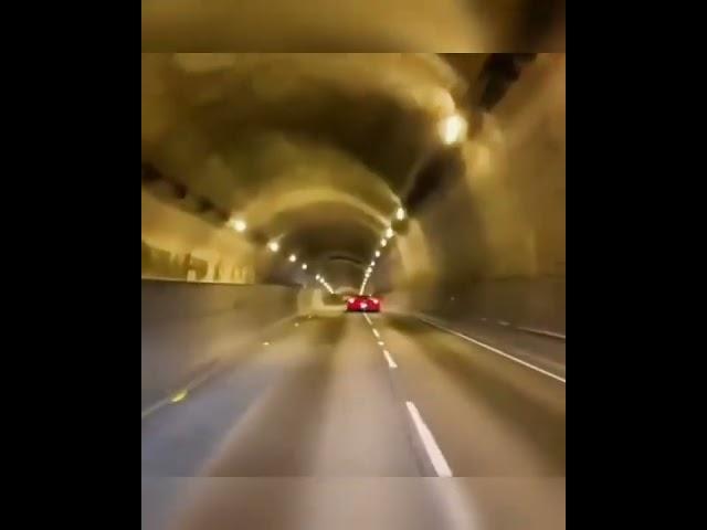 Liberty Walked Ferrari 488 Doing Pops and Bangs in a Tunnel|#shorts #ferrari #488 #trending #viral