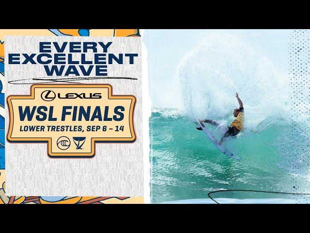 Every Excellent Wave from the Lexus WSL Finals