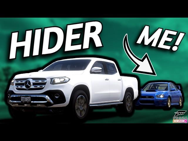 This NEW GAMEMODE Is Tricky.. (Forza Horizon 5 - Hide And Seek FIRST LOOK!)