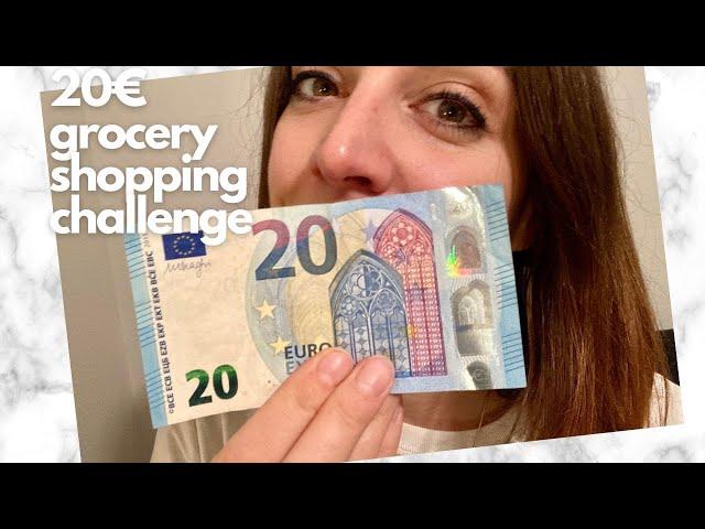 20€ grocery shopping challenge | Weekly grocery shopping on a budget