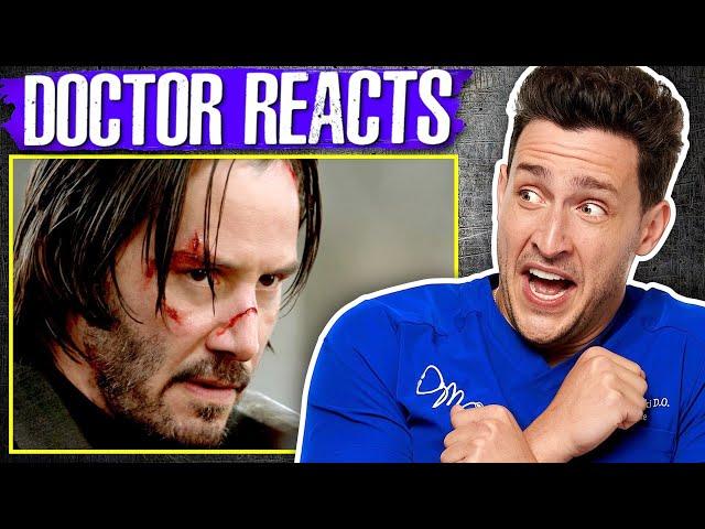 Doctor Reacts To John Wick Fight Injuries