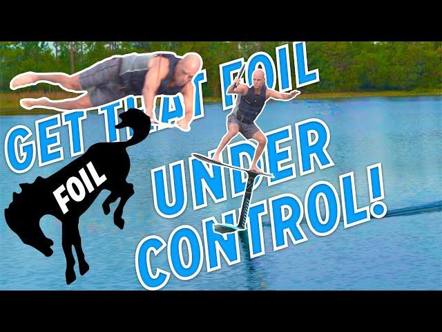 Learn to Control Your Foil!