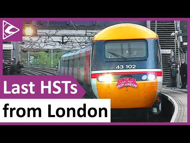 The LAST HSTs to Depart London St Pancras | East Midlands Railway 15/05/2021