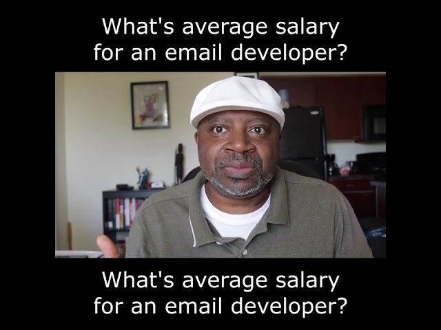 What's average salary for an email developer? #shorts #emaildevlopersalary #whatsaveragesalary