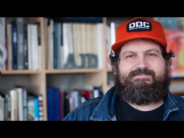 Aaron Draplin Takes On a Logo Design Challenge