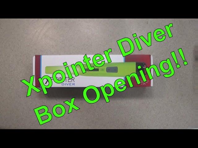 New Pulse Induction Pinpointer!    Xpointer Diver Box Opening