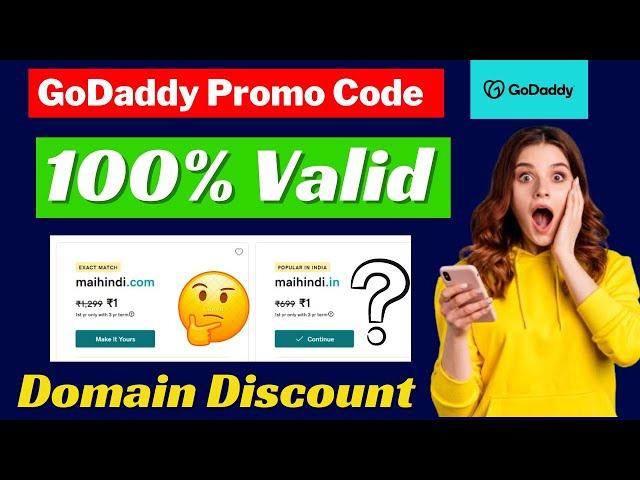 Godaddy domain Promo Code 2024 Godaddy promo code for domain purchase, goddy se domain kaise kharide