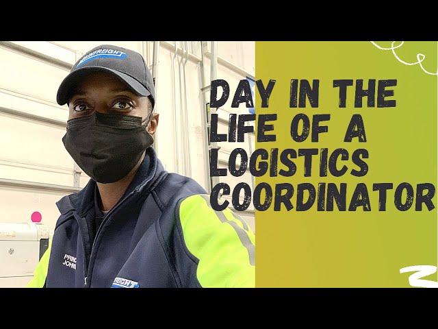 VLOG|Day In The Life of A Female Logistics Coordinator| Spend The Day with Me #logistics #NJ