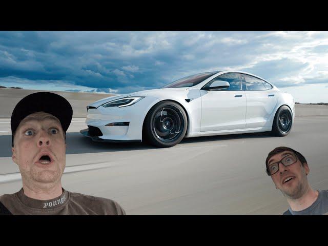 The Tesla Model S Plaid Should Not Be Street Legal!!! Reactions!!!