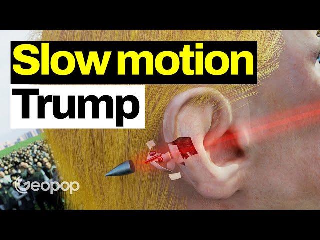 Attack on Trump: unprecedented 3D reconstruction of the bullet in slow motion