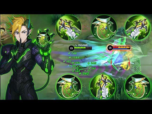DYRROTH NEW META 6X ORACLE OF DESPAIR! (The Best Green Lifesteal Build That Can Destroy Everything)