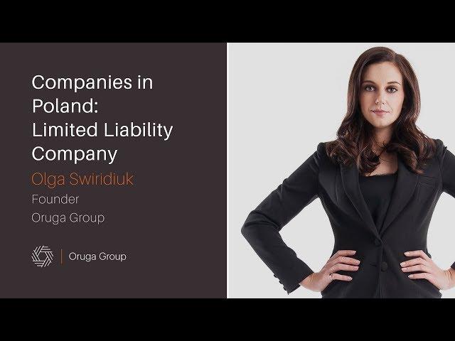 Limited Liability Company in Poland, LLC in Poland, Poland LLC