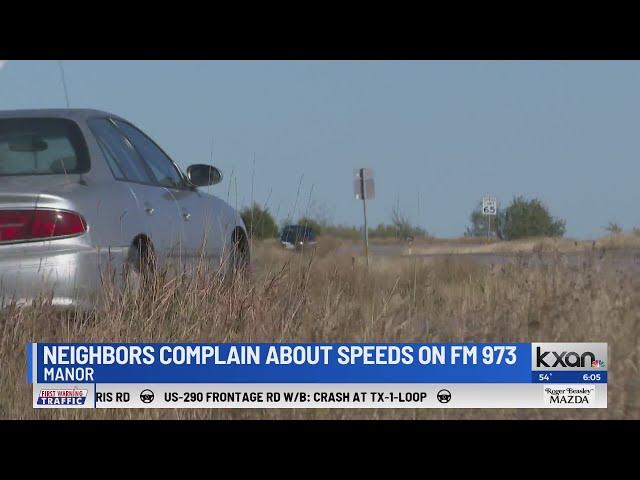 TXDOT recommends speed reduction along busy Travis Co. road | KXAN News Today