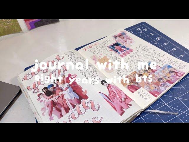 journal with me  eight years with bts