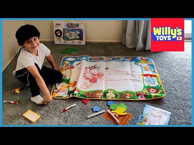 Aqua Doodle Water Mat - Toy Review by Willy's Toys