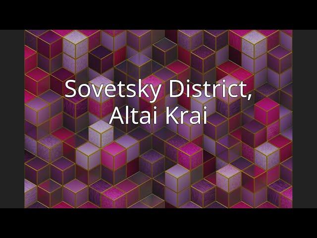 Sovetsky District, Altai Krai