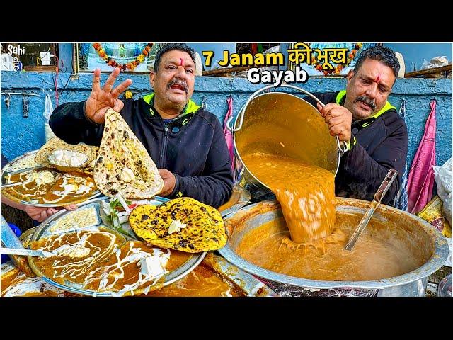 60 Rs Unlimited Thali | Delhi ka Most Affordable Dhaba | Delhi Street Food India