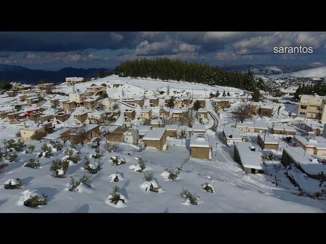 The magical snowy mountain Psiloritis of Crete - Drone video / Ο μαγευτικός χιονισμένος Ψηλορείτης