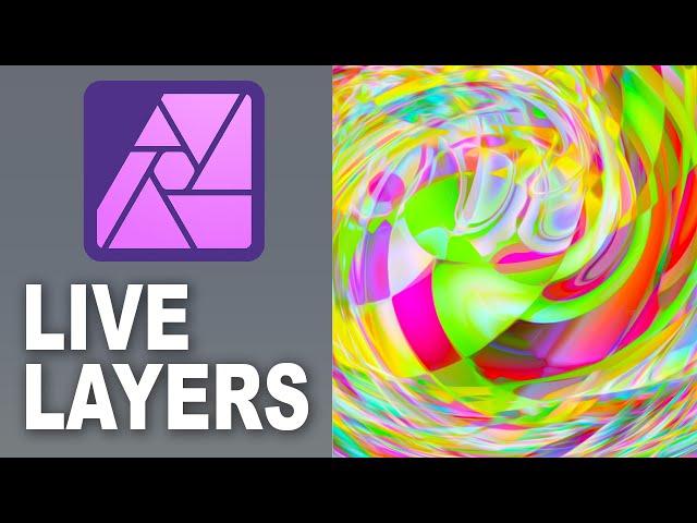 BLENDING Live Filter LAYERS In Affinity Photo | Negation | Jewel Designs