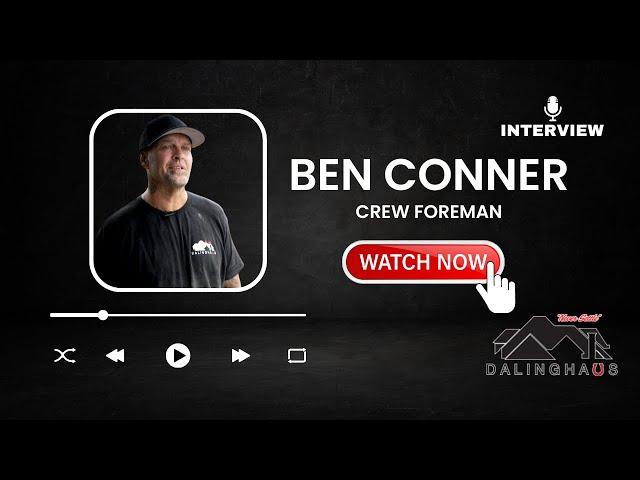 Who is Ben Conner? - Foundation Repair Foreman at Dalinghaus Construction