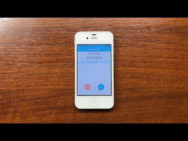 SkyPhone App Incoming Call on Apple iPhone 4S in 2022