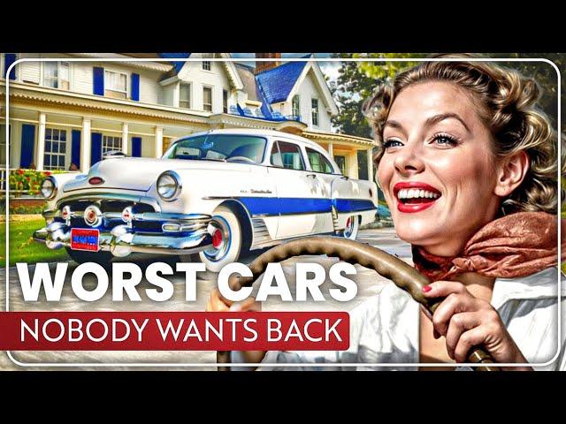 13 WORST American Cars From The 1950s, Nobody Wants Back!