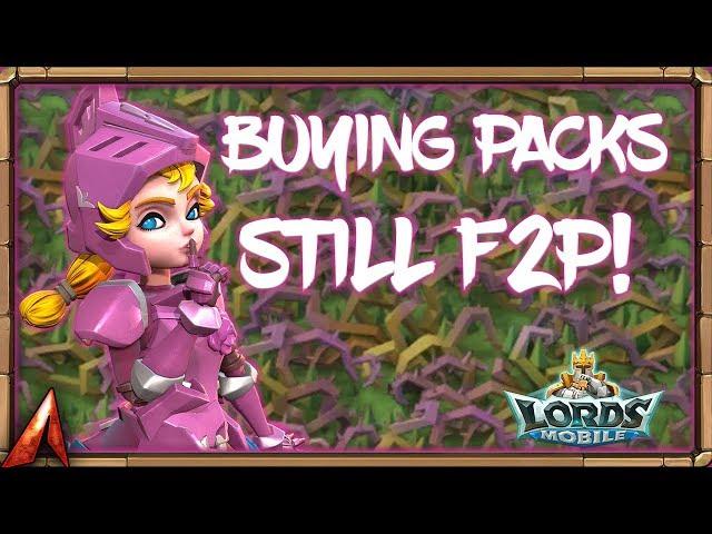 Buying Packs while staying F2P!? Here's How! Unlocking Rose Knight Lords Mobile