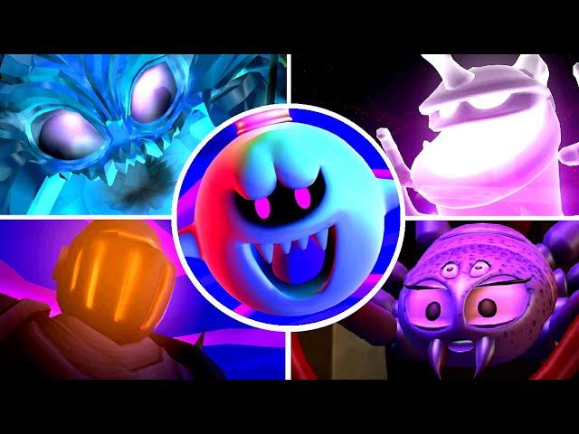 Luigi's Mansion 2 HD - All Bosses (No Damage)