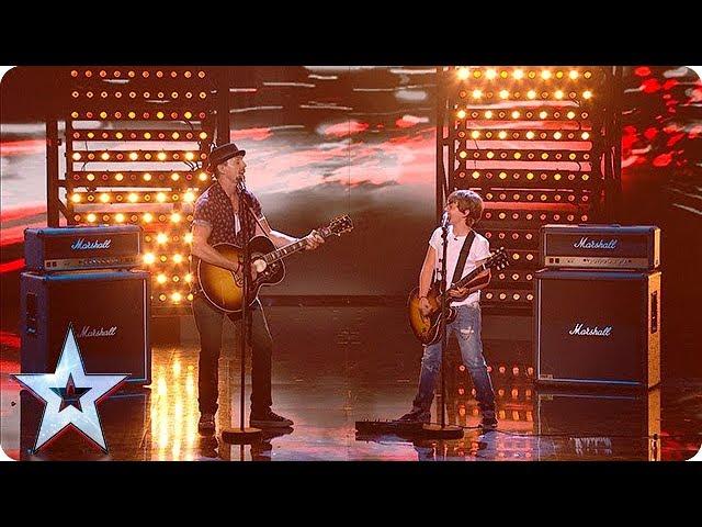 Dream dad and son combo Jack and Tim WOW everyone at the Semi’s! | Semi-Finals | BGT 2018