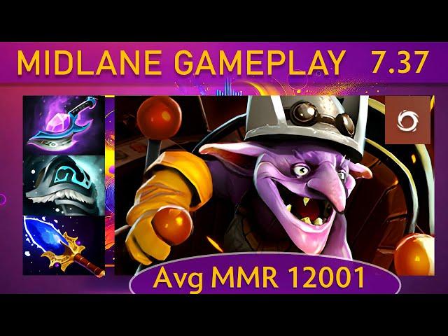 ⭐ 7.37 Niku Timbersaw |KDA - 35 KP - 80%| New patch Mid Gameplay - Dota 2 Top MMR