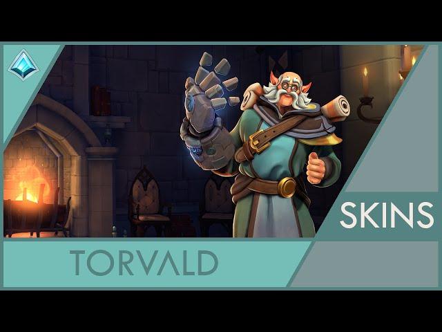 Paladins - All Torvald Skins | Preview
