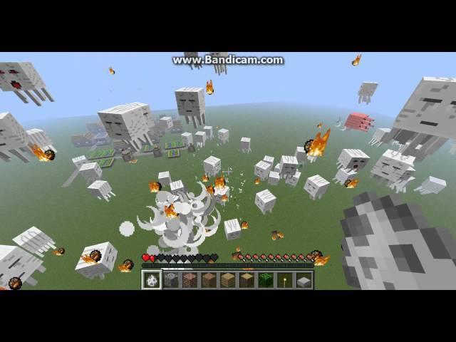 Ghasts Causing Chaos - Minecraft 1.2.3