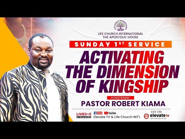 ACTIVATING THE DIMENSION OF KINGSHIP ll CHURCH UNLIMITED || SUNDAY 1ST SERVICE || 13TH APRIL 2025