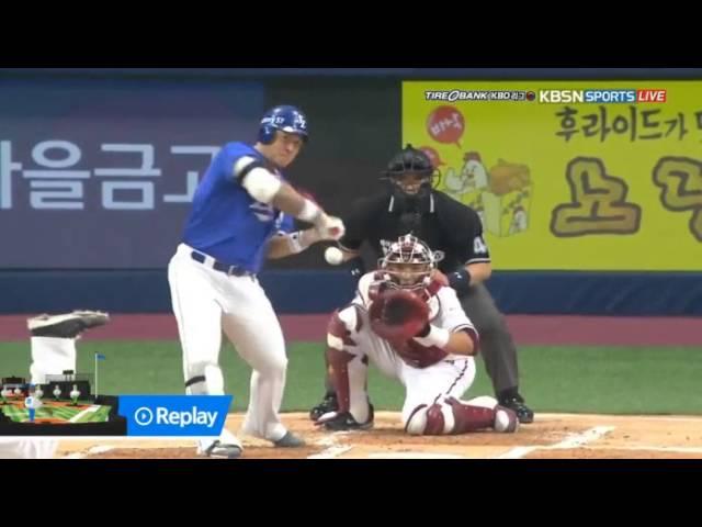 20160602 KBO 삼성라이온즈 최형우 멀티홈런