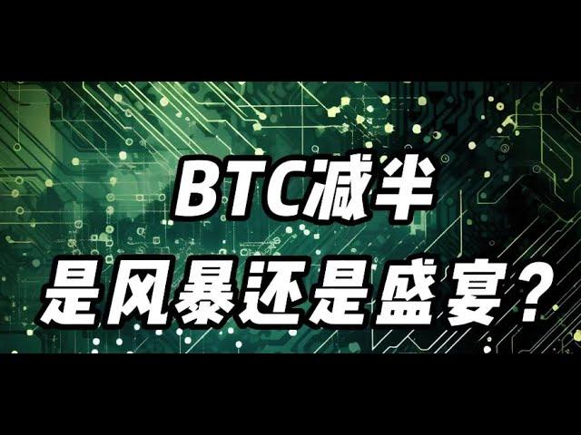 BTC减半是风暴还是盛宴?|对我们有什么影响吗?|为什么所有人都在期待减半?|比特币减半中我们应该怎么操作.