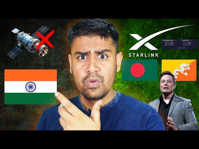 Why Starlink Launched in Bangladesh - Why Not India ?