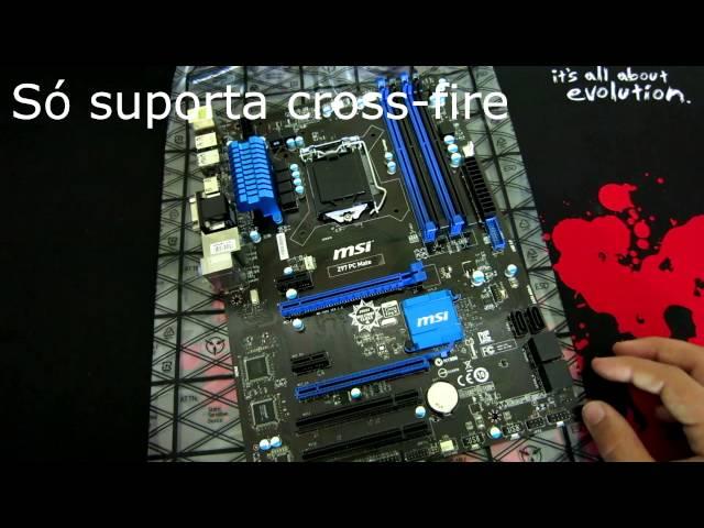 Motherboard Msi Z97 PC Mate - Unboxing/Review - AlexioFernandesTV PT/PT