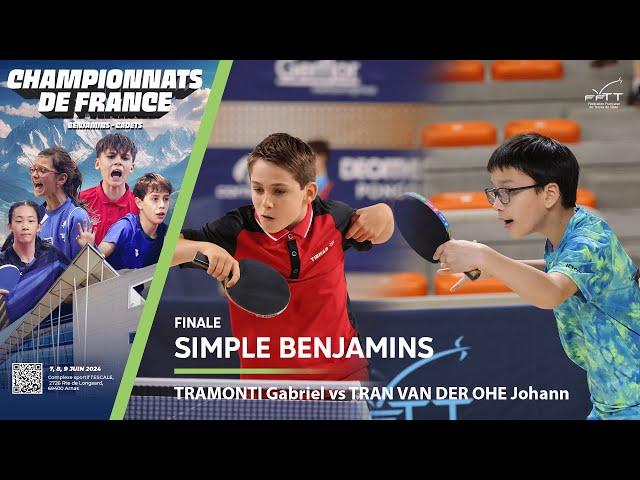 TRAMONTI Gabriel vs TRAN VON DER OHE Johan | FINALE | FRANCES BENJAMINS 2024