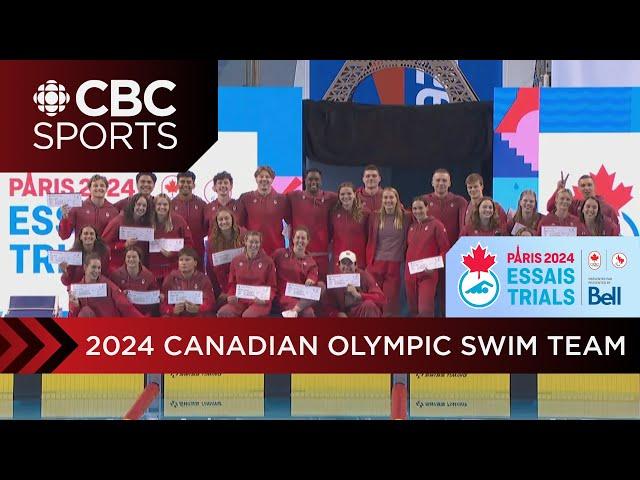 Canada's Olympic swimming team unveiled | CBC Sports